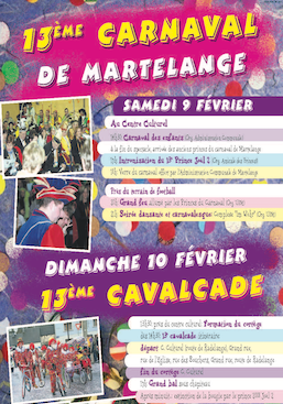 Affiche du Carnaval de Martelange 2008