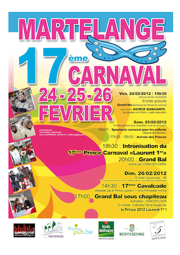 Carnaval de Martelange 2012, La revue de presse de Laurent 1er