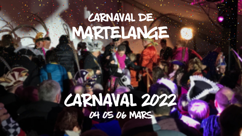 Carnaval de Martelange - Rejoignez-nous à la Cavalcade du Carnaval de Martelange 2022