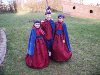 Carnaval de Martelange 2007, Costumes du Prince Christophe 1er