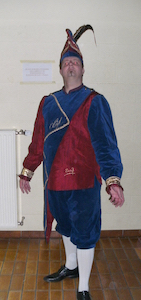 Carnaval de Martelange 2007, Costumes du Prince Christophe 1er