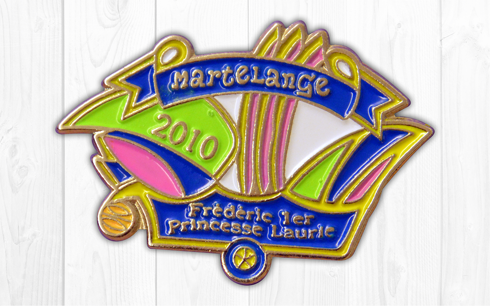 Carnaval de Martelange, Pin's de  (Frédéric 1er)
