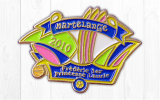 Carnaval de Martelange, Pin's de 2010 (Frédéric 1er)
