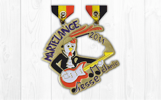 Carnaval de Martelange, Médaille de 2011 (Jiesse 1er)