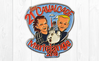 Carnaval de Martelange, Pin's de 2016 (Jean-Claude II)