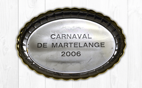 Carnaval de Martelange, 2006 - Assiette Amicale des Princes