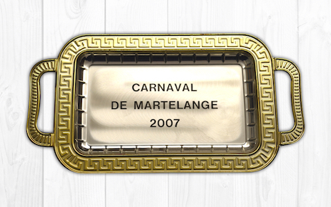 Carnaval de Martelange, 2007 - Assiette Amicale des Princes