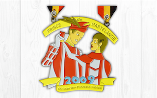 Carnaval de Martelange, Médaille de 2009 (Christian 1er)