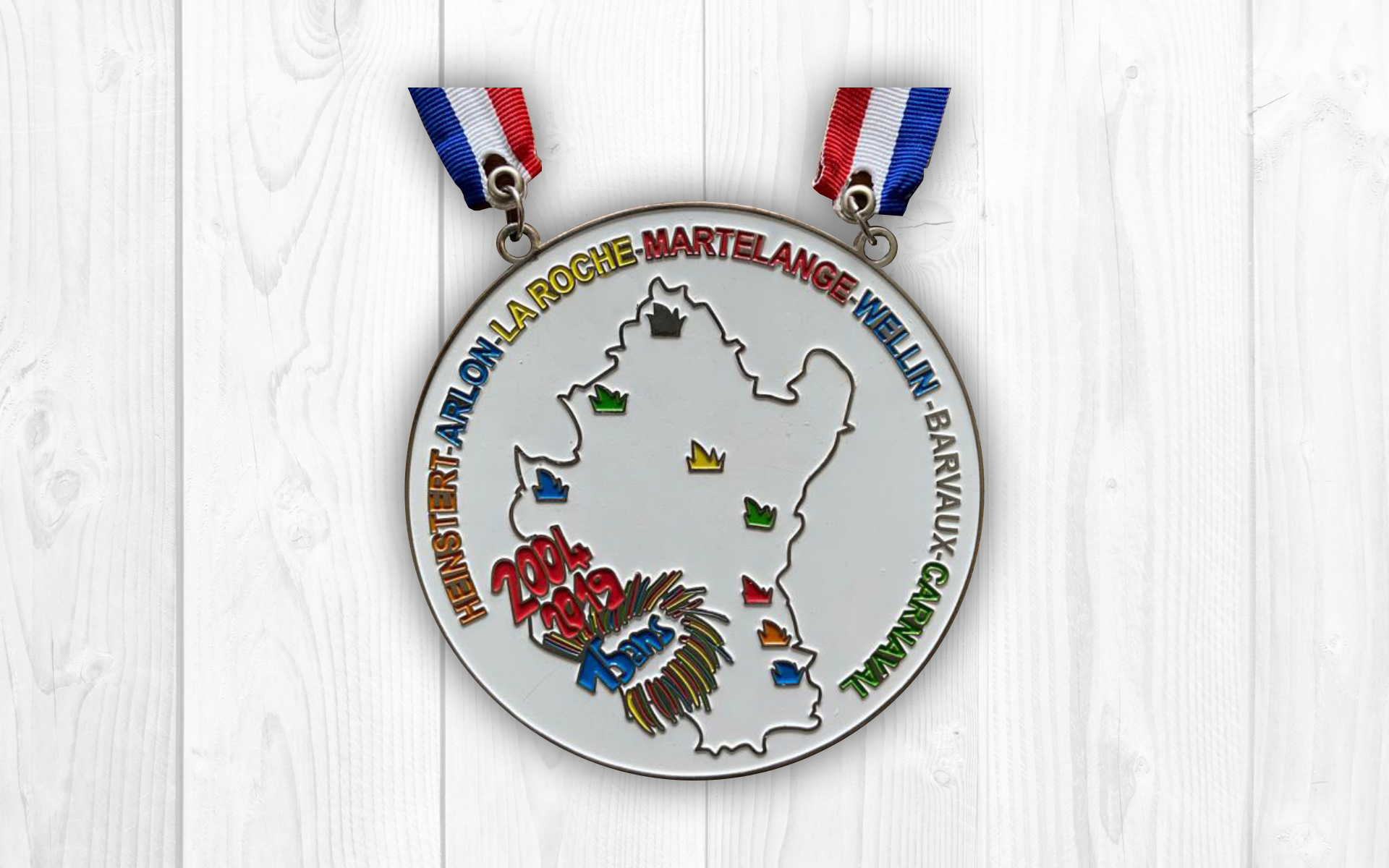 Carnaval de Martelange, 2019 - Medaille des 15 ans de Carl 1er