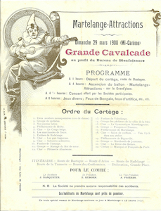 Carnaval de Martelange - Photos diverses (29-03-1908) 